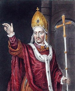 Henry Chichely (c.1362-1443), dopo un dipinto nella Bodleian Gallery da English School