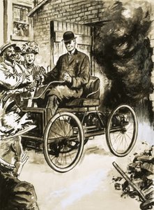 Henry Ford con la sua prima 