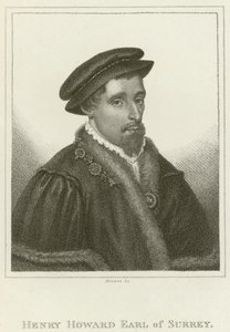 Henry Howard, Conte di Surrey (incisione) da English School