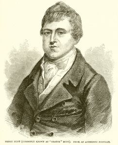 Henry Hunt (Conosciuto come Orator Hunt) da English School