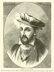 Enrico II di Francia da English School