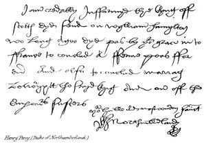 Henry Percy, Duca di Northumberland da English School