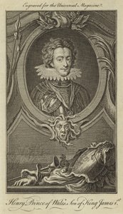 Enrico Principe di Galles, figlio di Re Giacomo I da English School
