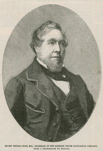 Henry Thomas Hope, presidente della Eastern Steam Navigation Company da English School