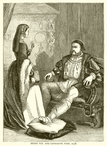 Enrico VIII e Caterina Parr, 1546