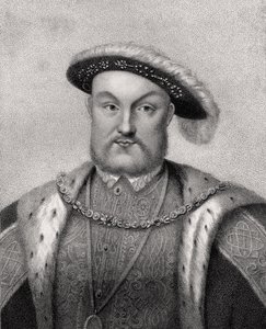 Enrico VIII, inciso da Bocquet, da 