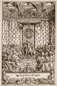 Enrico VIII in Parlamento da English School