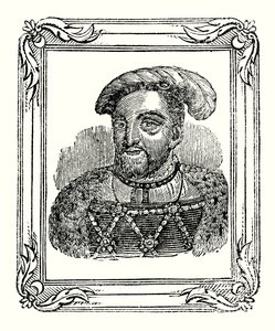 Enrico VIII nacque nel 1490, incoronato nel 1509, morto nel 1547 da English School