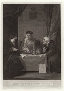 Enrico VII con Empson e Dudley da English School