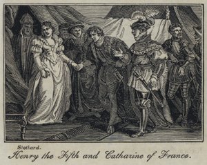 Enrico V e Caterina di Francia