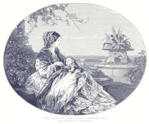 Sua Maestà e il Principe Arturo, 1850