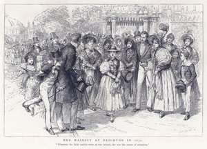 Sua Maestà a Brighton nel 1832