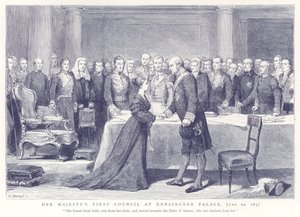Il primo consiglio di Sua Maestà a Kensington Palace, 20 giugno 1837