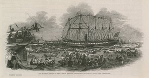 Visita di Sua Maestà alla nave a vapore Great Britain