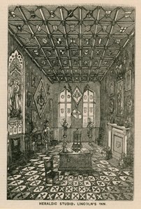 Studio Araldico, Lincolns Inn, Londra da English School