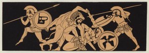 Ercole prende la cintura di Pentesilea, regina delle Amazzoni