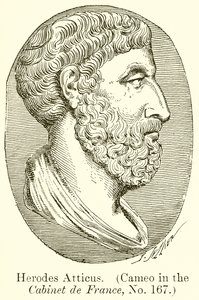 Erode Attico (Cammeo nel Cabinet de France, No. 167) da English School