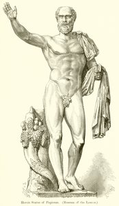 Statua eroica di Pupieno (Museo del Louvre) da English School