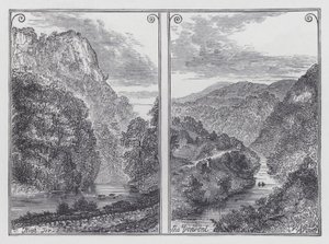 High Tor, Il Derwent (incisione)