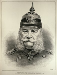 Sua Maestà Imperiale Guglielmo I, Re di Prussia e Imperatore Tedesco da English School