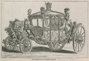 La carrozza di stato di Sua Maestà da English School