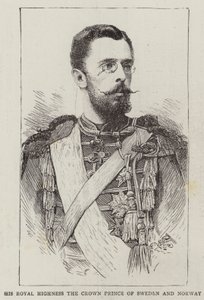 Sua Altezza Reale il Principe Ereditario di Svezia e Norvegia (incisione)