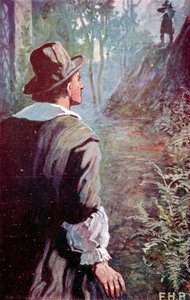 "La sua pistola era puntata su di me" (litografia a colori)