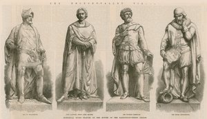 Statue storiche in pietra da English School