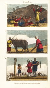 Vedute storiche della Svezia