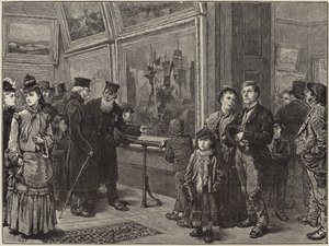 Gente in vacanza alla National Gallery da English School