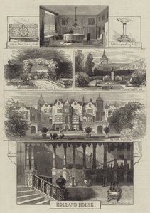 Holland House (incisione) da English School
