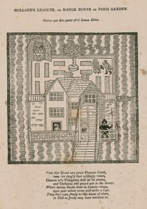 Hollands Leaguer o Manor House di Paris Garden, Londra