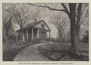 Casa di John Greenleaf Whittier, Amesbury, Massachusetts