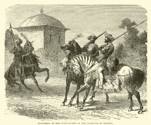 Cavalieri della guardia del corpo del Gaikwar di Baroda
