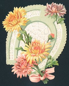 Ferro di cavallo e fiori da English School