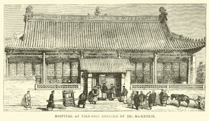 Ospedale a Tien-tsin eretto dal Dr. MacKenzie da English School