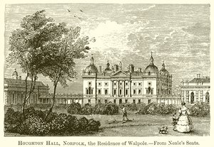 Houghton Hall, Norfolk, la residenza di Walpole da English School