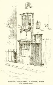 Casa in College Street, Winchester, dove Jane Austen è morta