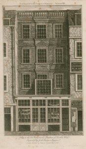 Casa in Old Bailey una volta residenza di Jonathan Wild da English School