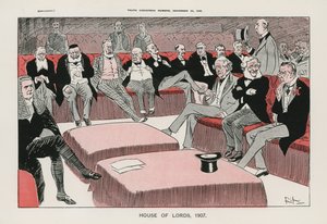 Camera dei Lord, 1907 da English School