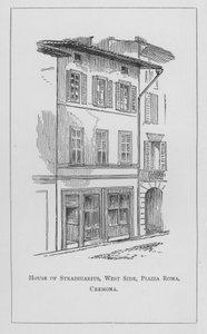 Casa di Stradivari, lato ovest, Piazza Roma, Cremona da English School