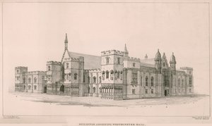 Case del Parlamento: Edifici adiacenti alla Westminster Hall da English School