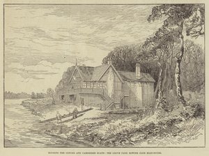 Alloggiamento delle barche di Oxford e Cambridge, il rimessaggio del Grove Park Rowing Club