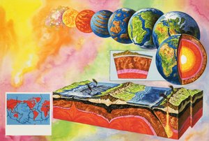 Come la Terra si è formata dalla polvere cosmica da English School