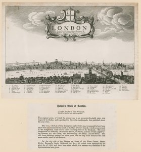 Veduta di Londra di Howell