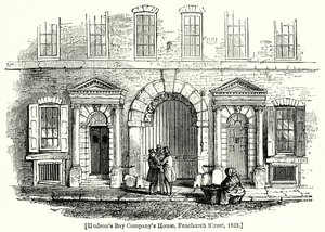 Casa della Compagnia della Baia di Hudson, Fenchurch Street da English School