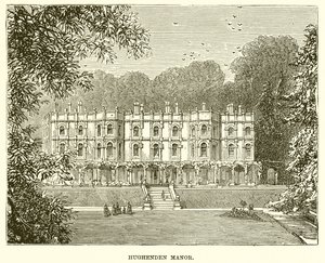Maniero di Hughenden da English School