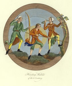 Abiti da caccia del XIII secolo