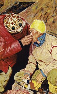 La spedizione di Hunt includeva Edmund Hillary e Sherpa Tenzing