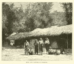 Capanni e nativi di Formosa da English School